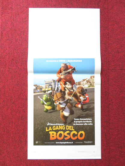 OVER THE HEDGE ITALIAN LOCANDINA POSTER BRUCE WILLIS STEVE CARELL 2006