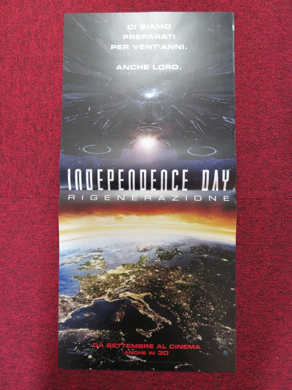 INDEPENDENCE DAY RESURGENCE ITALIAN LOCANDINA POSTER J. GOLDBLUM HEMSWORTH 2016