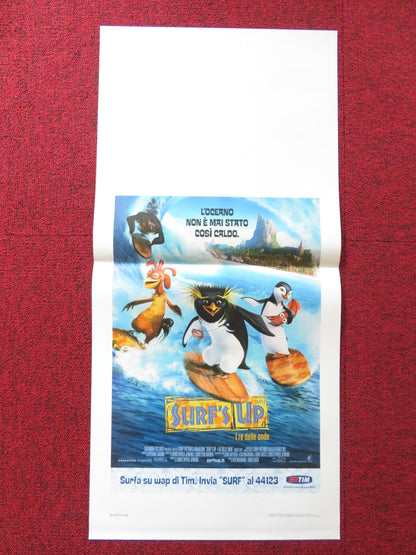 SURF'S UP ITALIAN LOCANDINA POSTER SHIA LABEOUF JEFF BRIDGES 2007