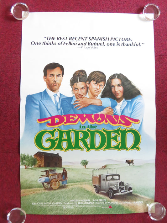 DEMONS IN THE GARDEN US ONE SHEET ROLLED POSTER ANGELA MOLINA ANA BELEN 1984