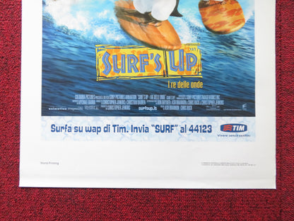 SURF'S UP ITALIAN LOCANDINA POSTER SHIA LABEOUF JEFF BRIDGES 2007