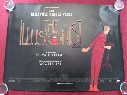 THE ILLUSIONIST UK QUAD (30"x 40") ROLLED POSTER JEAN-CLAUDE DONDA  2010