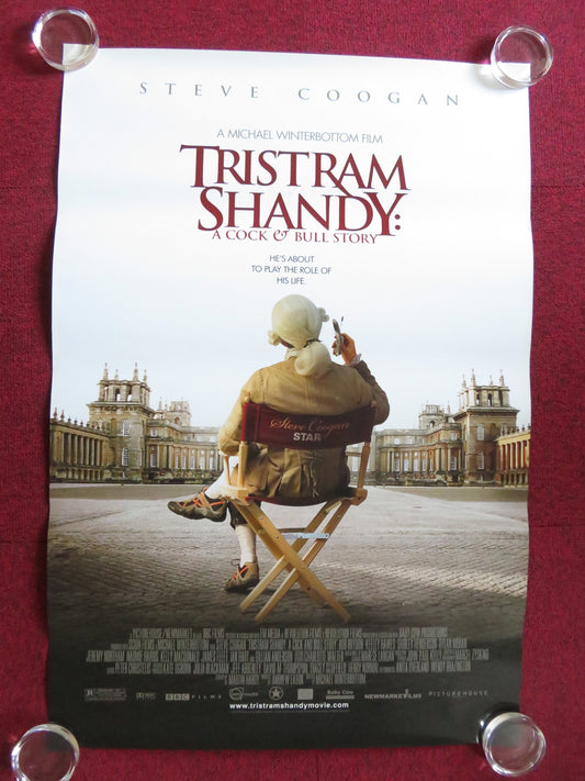 TRISTRAM SHANDY US ONE SHEET ROLLED POSTER STEVE COOGAN BOB BRYDON 2005