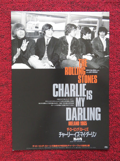 CHARLIE IS MY DARLING JAPANESE CHIRASHI (B5) POSTER ROLLING STONES 2012 1966