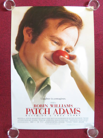 PATCH ADAMS US ONE SHEET ROLLED POSTER ROBIN WILLIAMS SEYMOUR HOFFMAN 1998