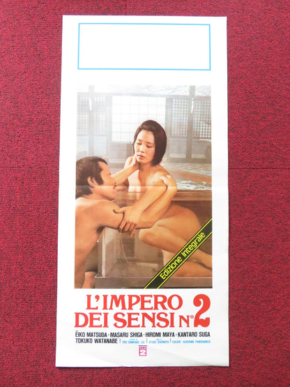 L'IMPERO DEI SENSI N.2  / In the Realm of the Senses ITALIAN LOCANDINA POSTER