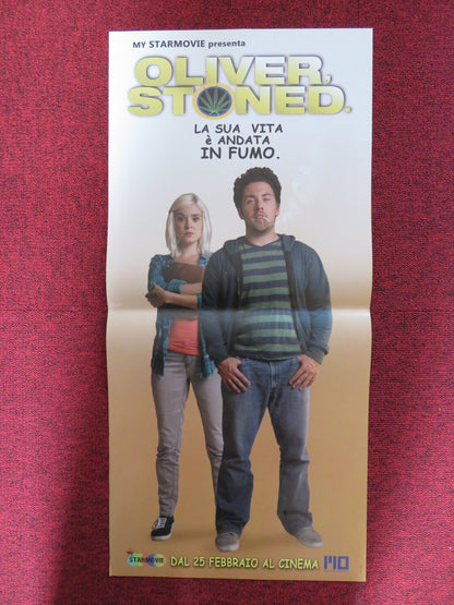 OLIVER, STONED ITALIAN LOCANDINA POSTER SKYLAN BROOKS SETH CASSELL 2014