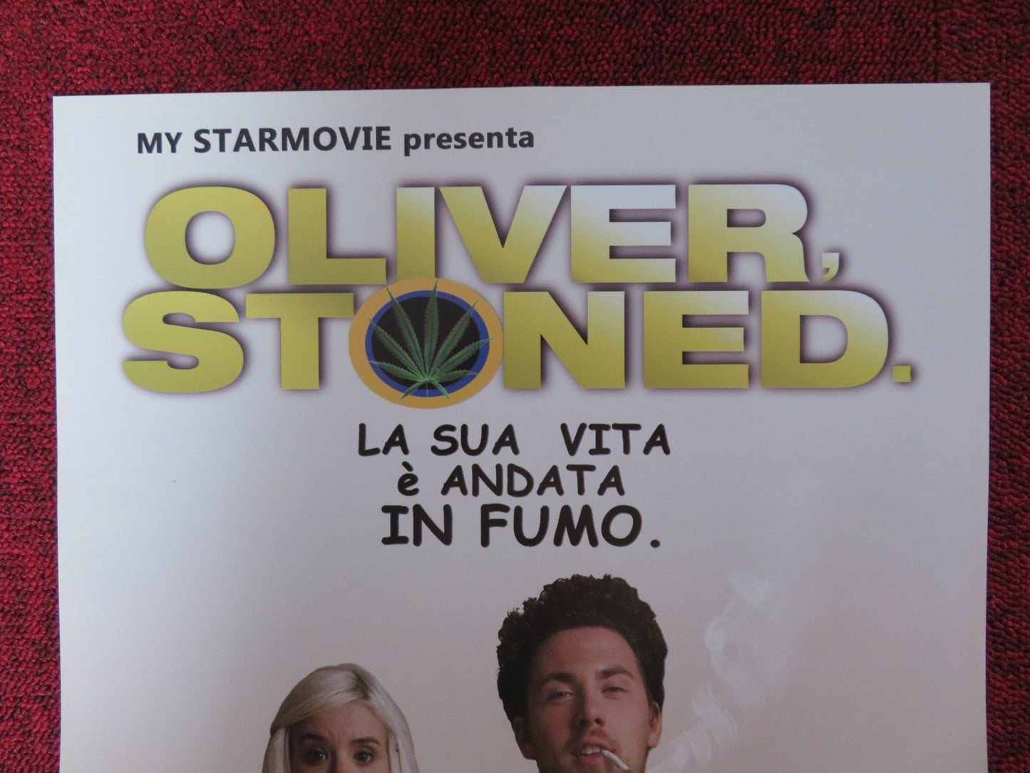 OLIVER, STONED ITALIAN LOCANDINA POSTER SKYLAN BROOKS SETH CASSELL 2014