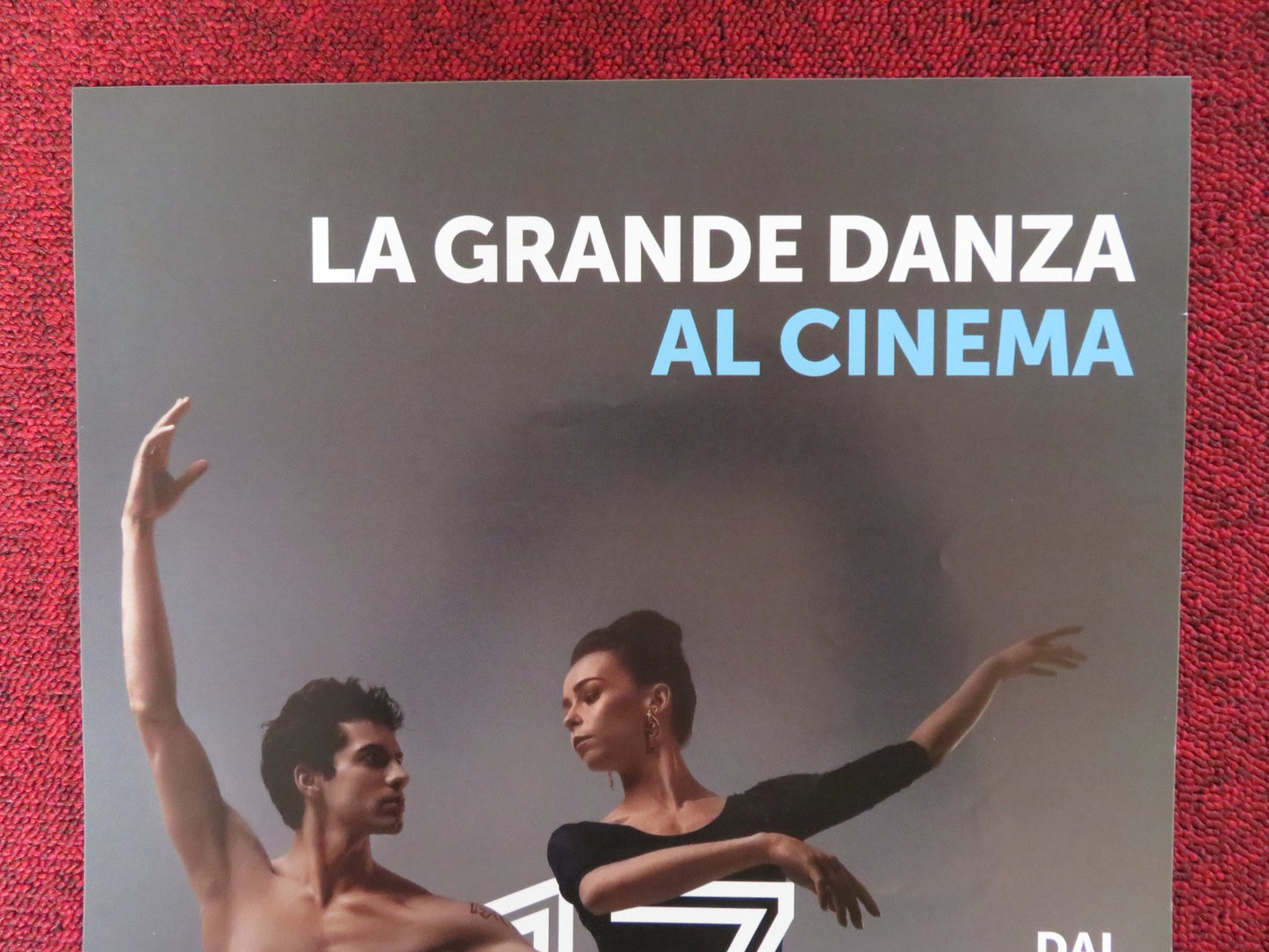 LA GRANDE DANZA AL CINEMA DAL PRESTIGIOSO BOLSHOI ITALIAN LOCANDINA POSTER 2018