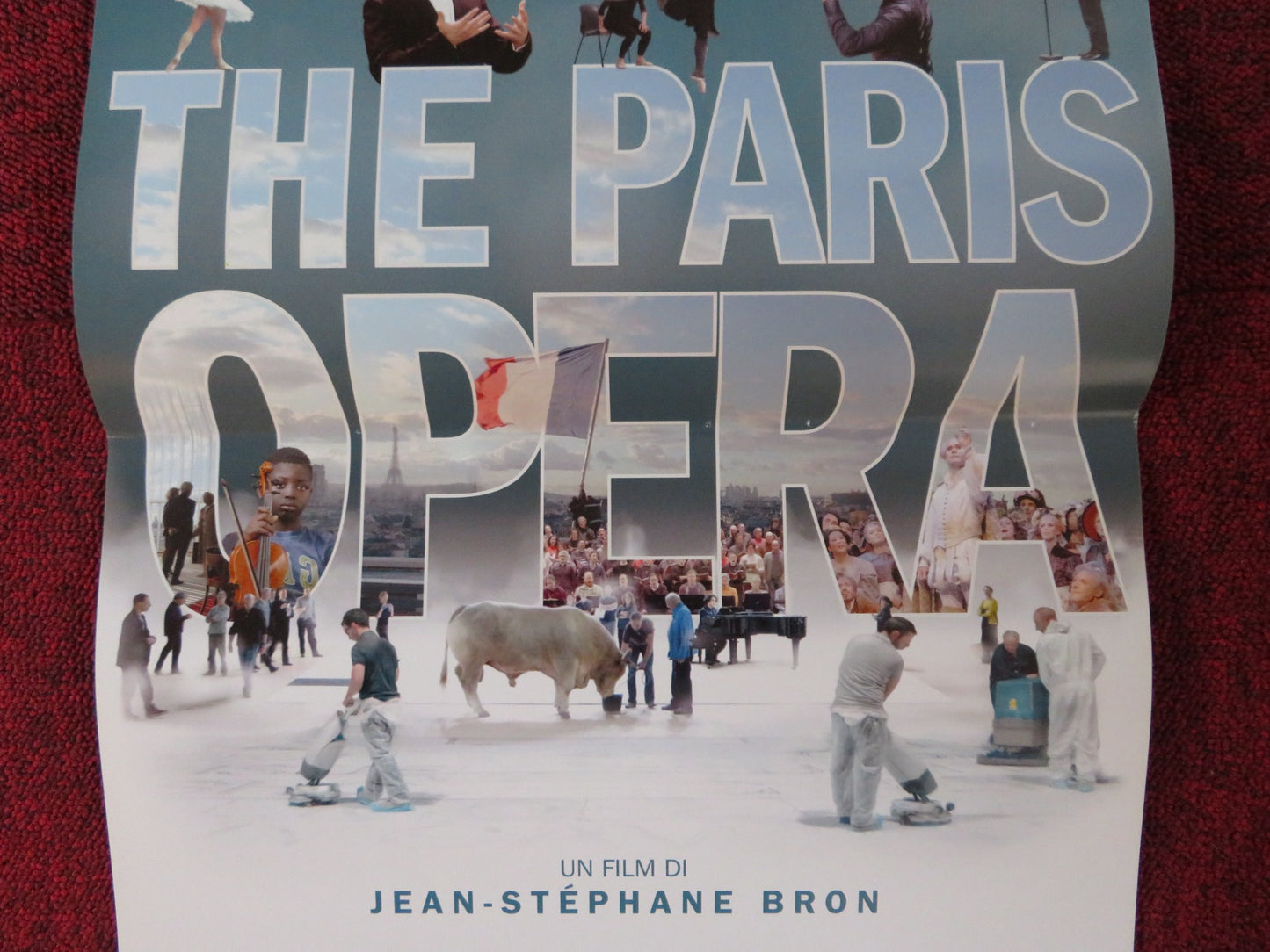 THE PARIS OPERA ITALIAN LOCANDINA POSTER STEPHANE LISSNER B. MILLEPIED 2017