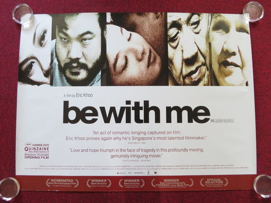 BE WITH ME UK QUAD (30"x 40") ROLLED POSTER THERESA POH LIN CHAN 2005