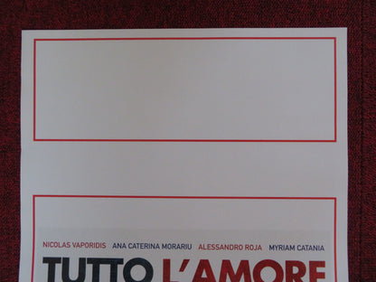 TUTTO L'AMORE DEL MONDO ITALIAN LOCANDINA POSTER NICOLAS VAPORIDIS 2010