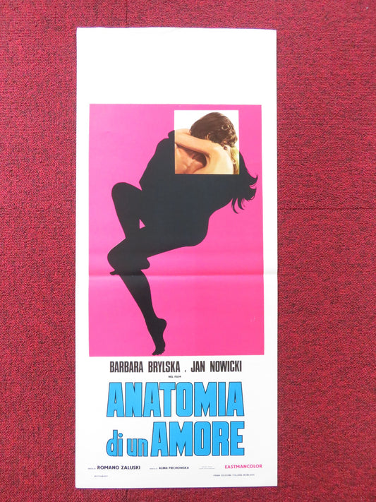 ANATOMIA DI UN AMORE ITALIAN LOCANDINA POSTER BARBARA BRYLSKA JAN NOWICKI 1972