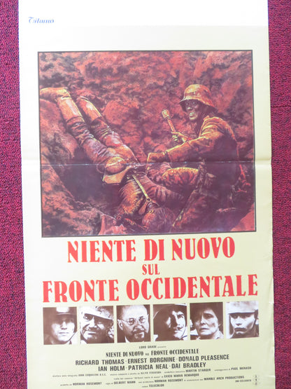 ALL QUIET ON THE WESTERN FRONT ITALIAN LOCANDINA POSTER RICHARD THOMAS 1981