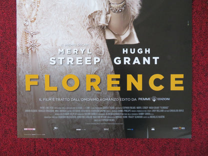 FLORENCE FOSTER JENKINS ITALIAN LOCANDINA POSTER MERYL STREEP HUGH GRANT 2016