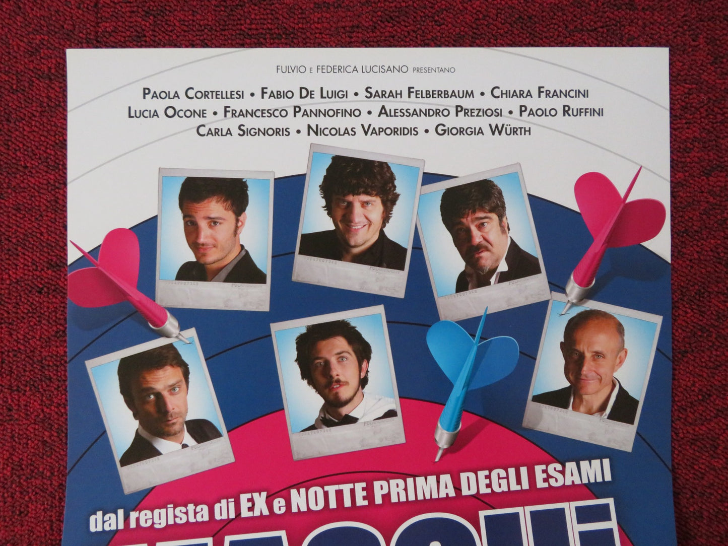 MASCHI CONTRO FEMMINE / MEN VS WOMEN ITALIAN LOCANDINA POSTER P. CORTELLESI 2010