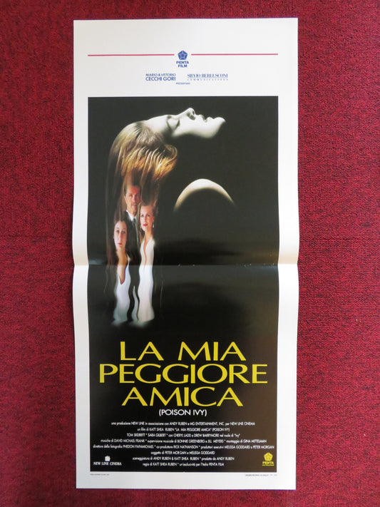 POISON IVY ITALIAN LOCANDINA POSTER DREW BARRYMORE TOM SKERRITT 1992