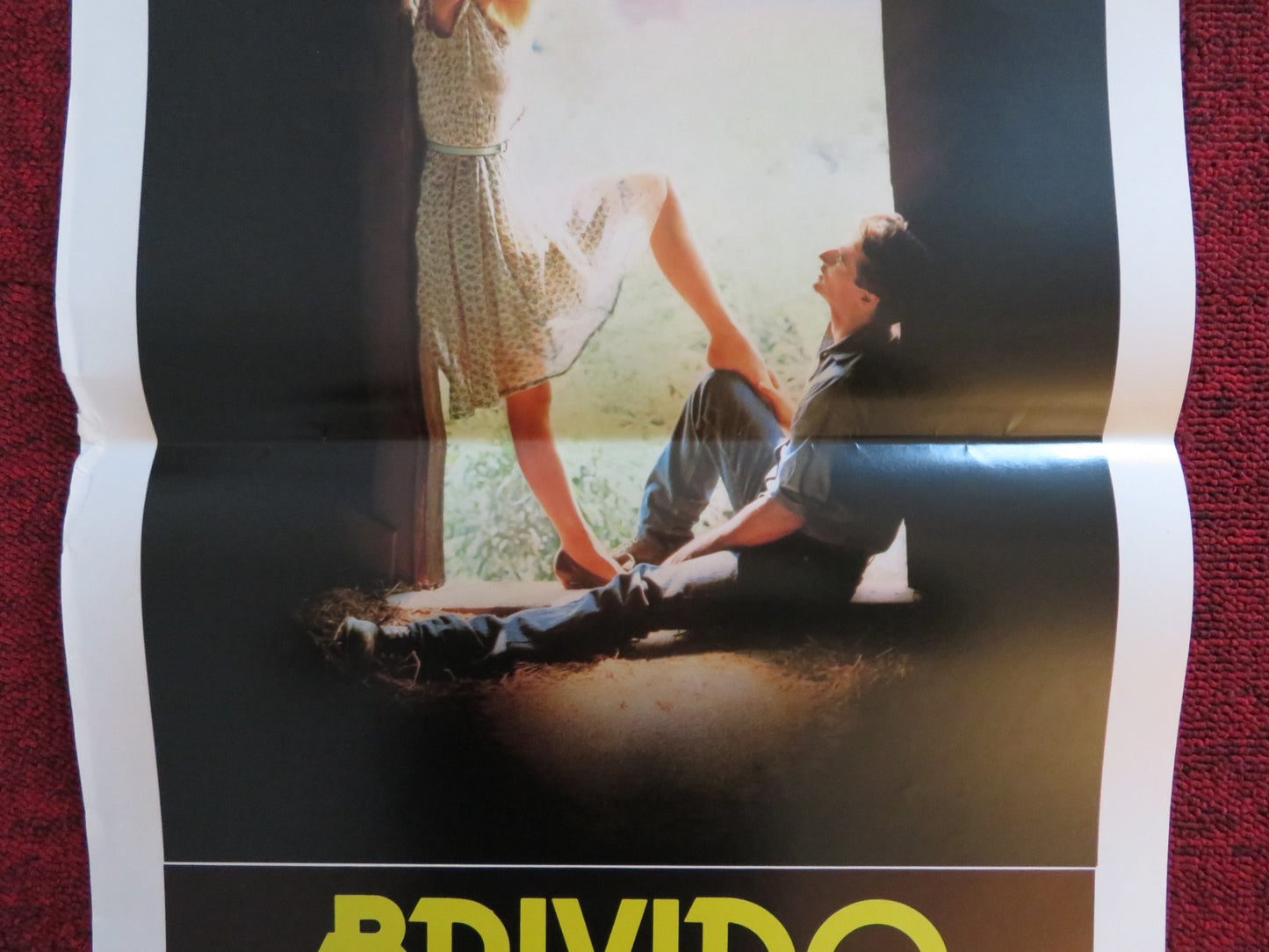 SUMMER HEAT ITALIAN LOCANDINA POSTER LORI SINGER ANTHONY EDWARDS 1987