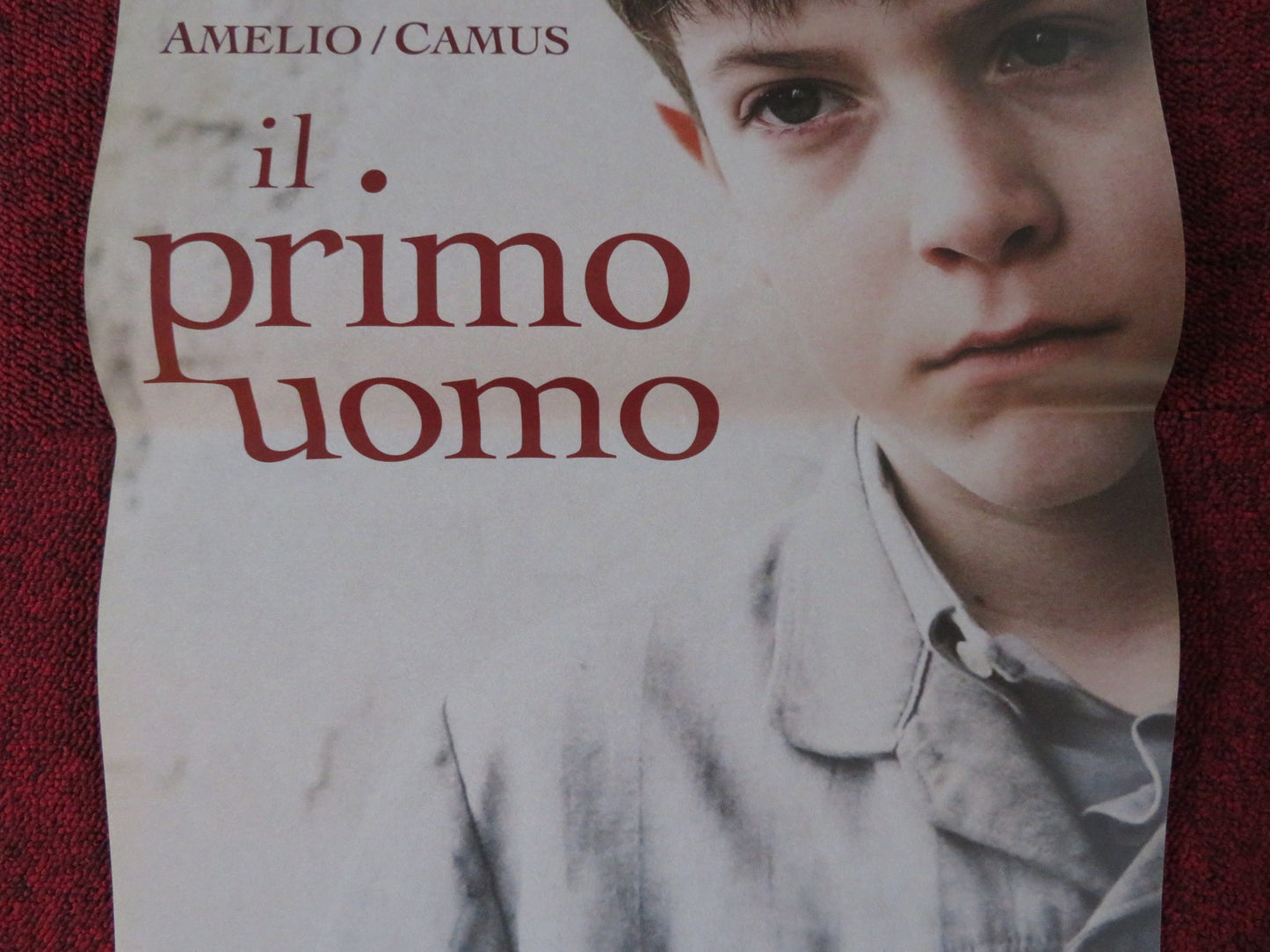 IL PRIMO UOMO ITALIAN LOCANDINA POSTER MICHEL CREMADES JACQUES GAMBLIN 2011