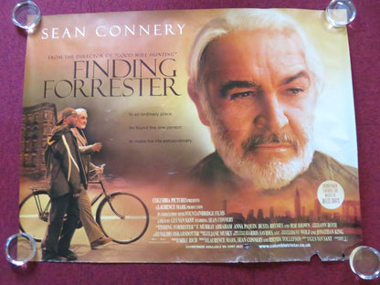 FINDING FORRESTER UK QUAD (30"x 40") ROLLED POSTER SEAN CONNERY ROB BROWN 2000