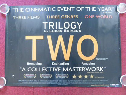 TWO UK QUAD (30"x 40") ROLLED POSTER ORNELLA MUTI FRANCOIS MOREL 2002