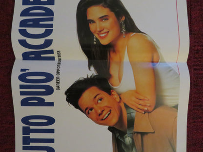 CAREER OPPORTUNITIES ITALIAN LOCANDINA POSTER JENNIFER CONNELLY F. WHALEY 1991