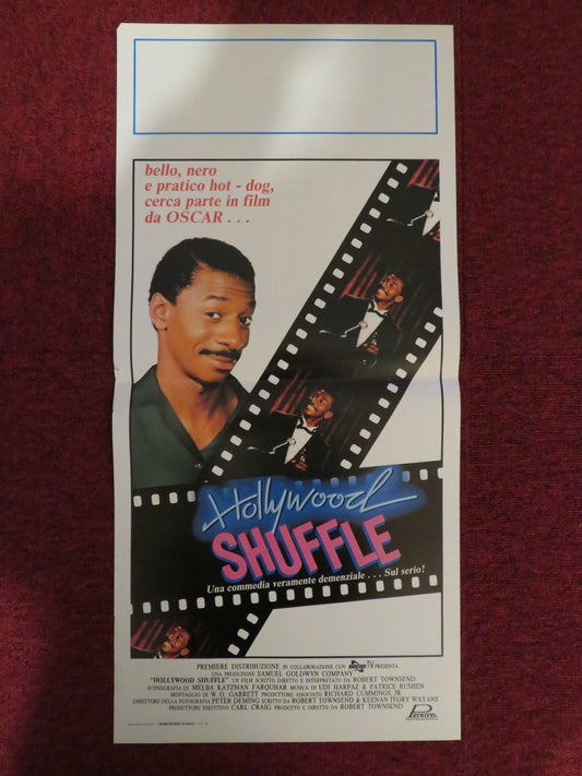 HOLLYWOOD SHUFFLE ITALIAN LOCANDINA POSTER ROBERT TOWNSEND HELEN MARTIN 1987