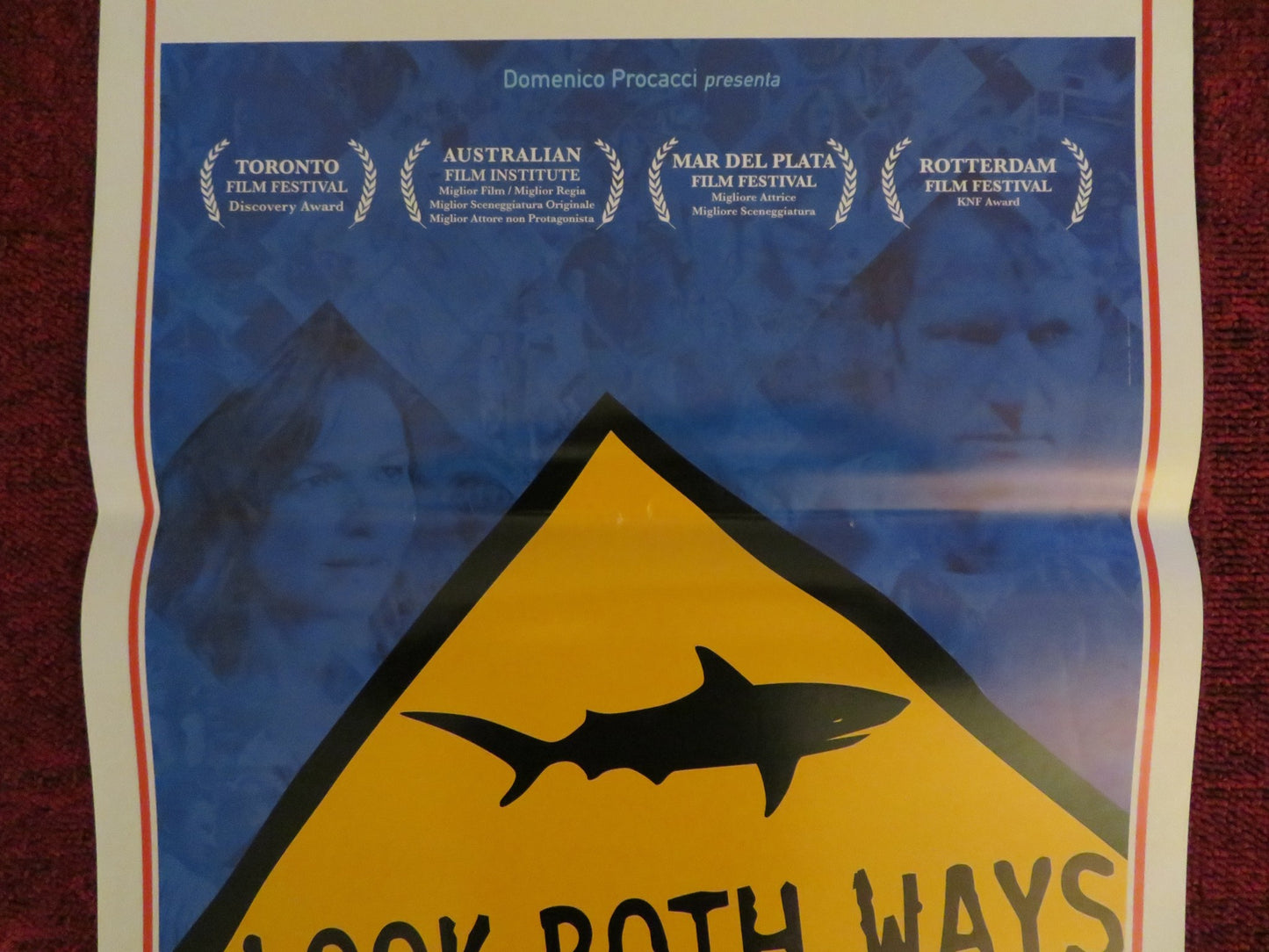 LOOK BOTH WAYS ITALIAN LOCANDINA POSTER JUSTINE CLARK ANTHONY HAYES 2005