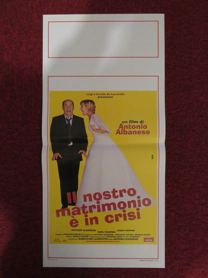 IL NOSTRO MATRIMONIO E IN CRISI ITALIAN LOCANDINA POSTER ERMINIO ABATE 2002