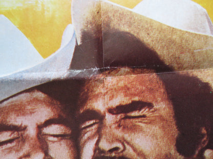 DIOS LOS CRIA FOLDED MEXICAN POSTER VICENTE FERNANDEZ LORENZO DE MONTECLARO 1977