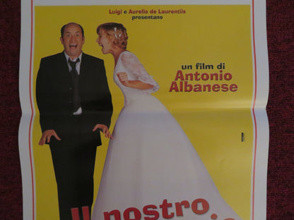 IL NOSTRO MATRIMONIO E IN CRISI ITALIAN LOCANDINA POSTER ERMINIO ABATE 2002