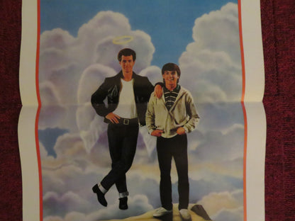 THE HEAVENLY KID ITALIAN LOCANDINA POSTER LEWIS SMITH JASON GEDRICK 1985