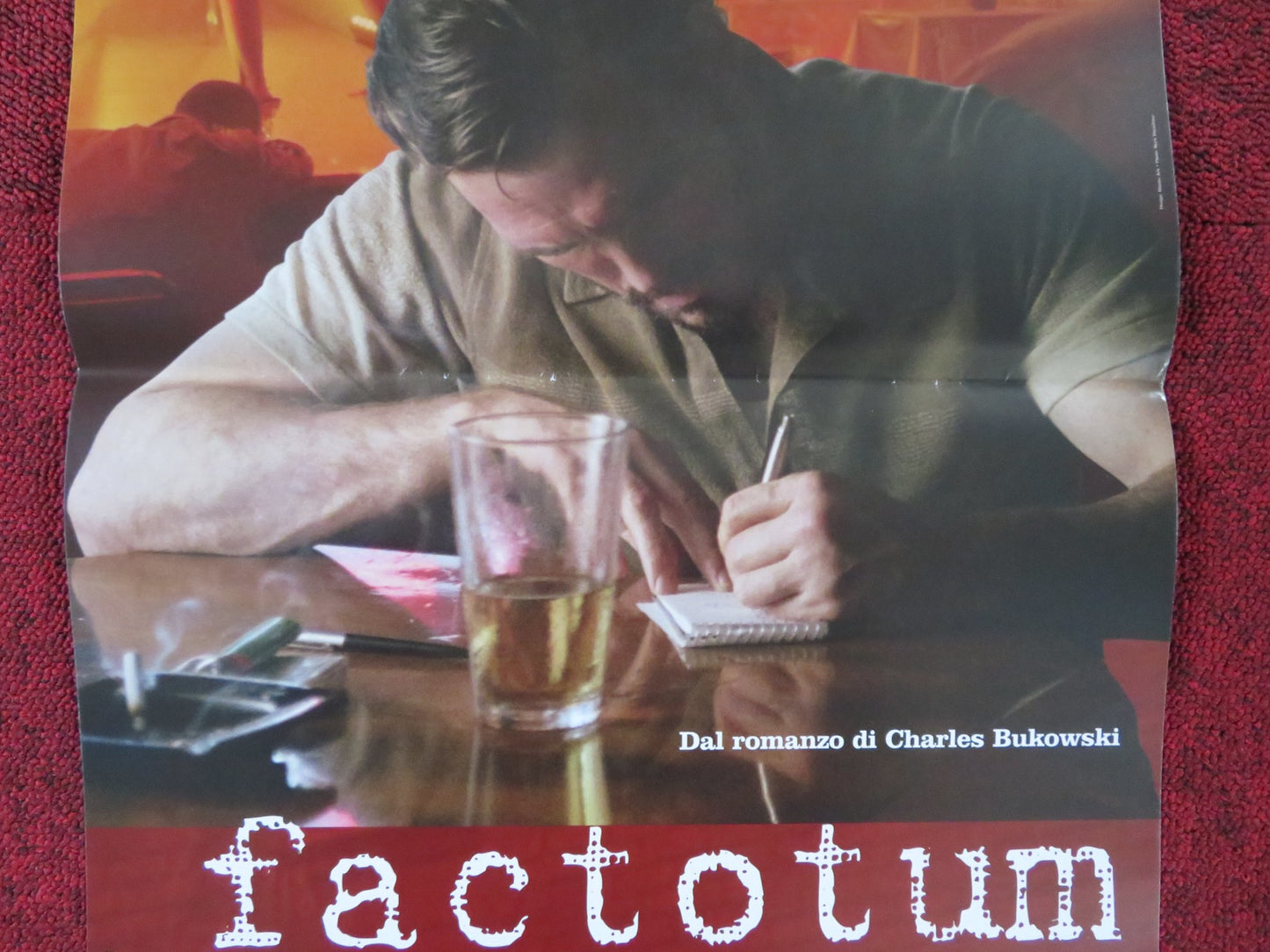 FACTOTUM ITALIAN LOCANDINA POSTER MATT DILLON LILI TAYLOR 2005