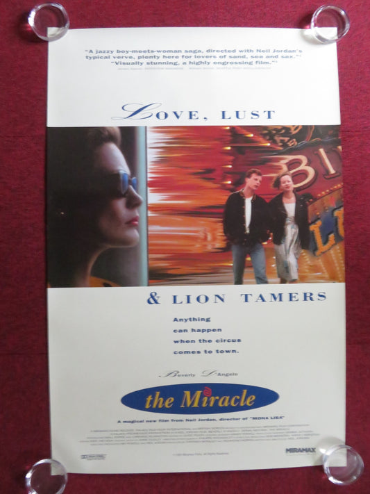 THE MIRACLE US ONE SHEET ROLLED POSTER BEVERLY D'ANGELO DONAL MCCANN 1991