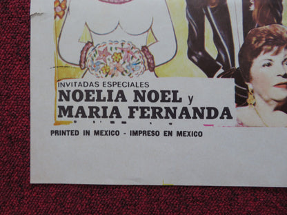 GUADALAJARA ES MEXICO FOLDED MEXICAN POSTER CORNELIO REYNA VERONICA CASTRO 1975