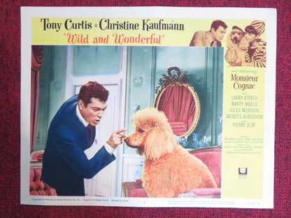 WILD AND WONDERFUL US LOBBY CARD FULL SET TONY CURTIS CHRISTINE KAUFMANN 1964