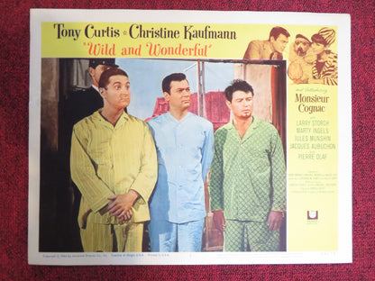 WILD AND WONDERFUL US LOBBY CARD FULL SET TONY CURTIS CHRISTINE KAUFMANN 1964