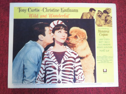 WILD AND WONDERFUL US LOBBY CARD FULL SET TONY CURTIS CHRISTINE KAUFMANN 1964