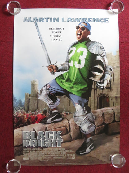 BLACK KNIGHT - VERSION A US ONE SHEET ROLLED POSTER MARTIN LAWRENCE 2001