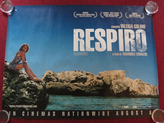 RESPIRO UK QUAD (30"x 40") ROLLED POSTER VALERIA GOLINO VINCENZO AMATO 2002