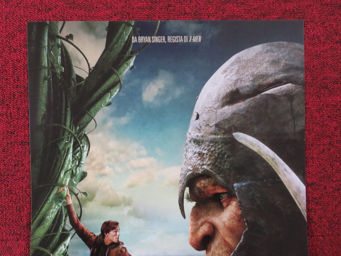 JACK THE GIANT SLAYER ITALIAN LOCANDINA POSTER NICHOLAS HOULT 2013