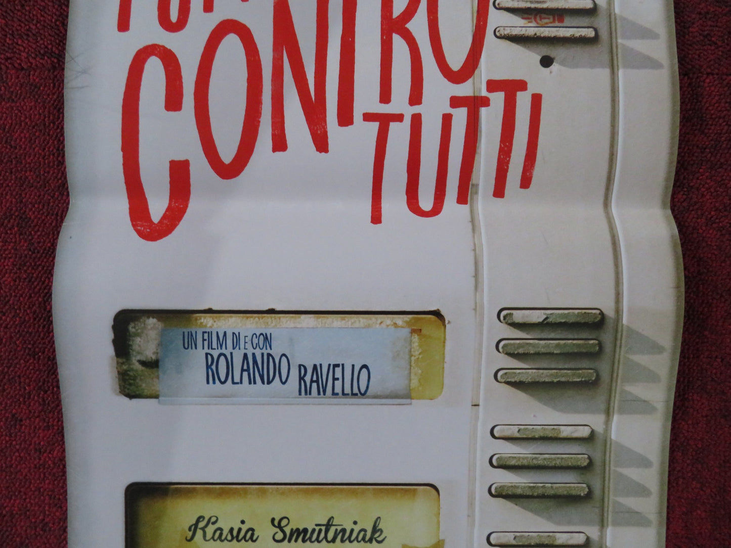 TUTTI CONTRO TUTTI  ITALIAN LOCANDINA POSTER ROLANDO RAVALLO 2013