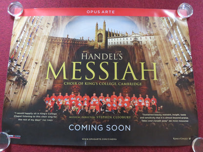 HANDEL'S MESSIAH CHOIR OF KINGS COLLEGE CAM... UK QUAD (30"x 40") ROLLED POSTER