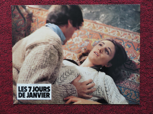 LES 7 JOURS DE JANVIER - K FRENCH LOBBY CARD MANUEL ANGEL EGEA FERNANDO 1979