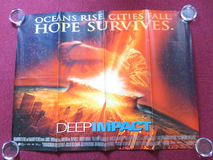 DEEP IMPACT UK QUAD (30"x 40") ROLLED POSTER ROBERT DUVALL TEA LEONI 1998