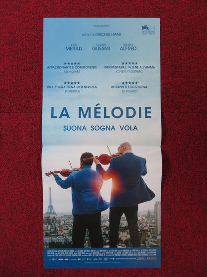 LA MELODIE ITALIAN LOCANDINA POSTER KAD MERAD SAMIR GUESMI 2017