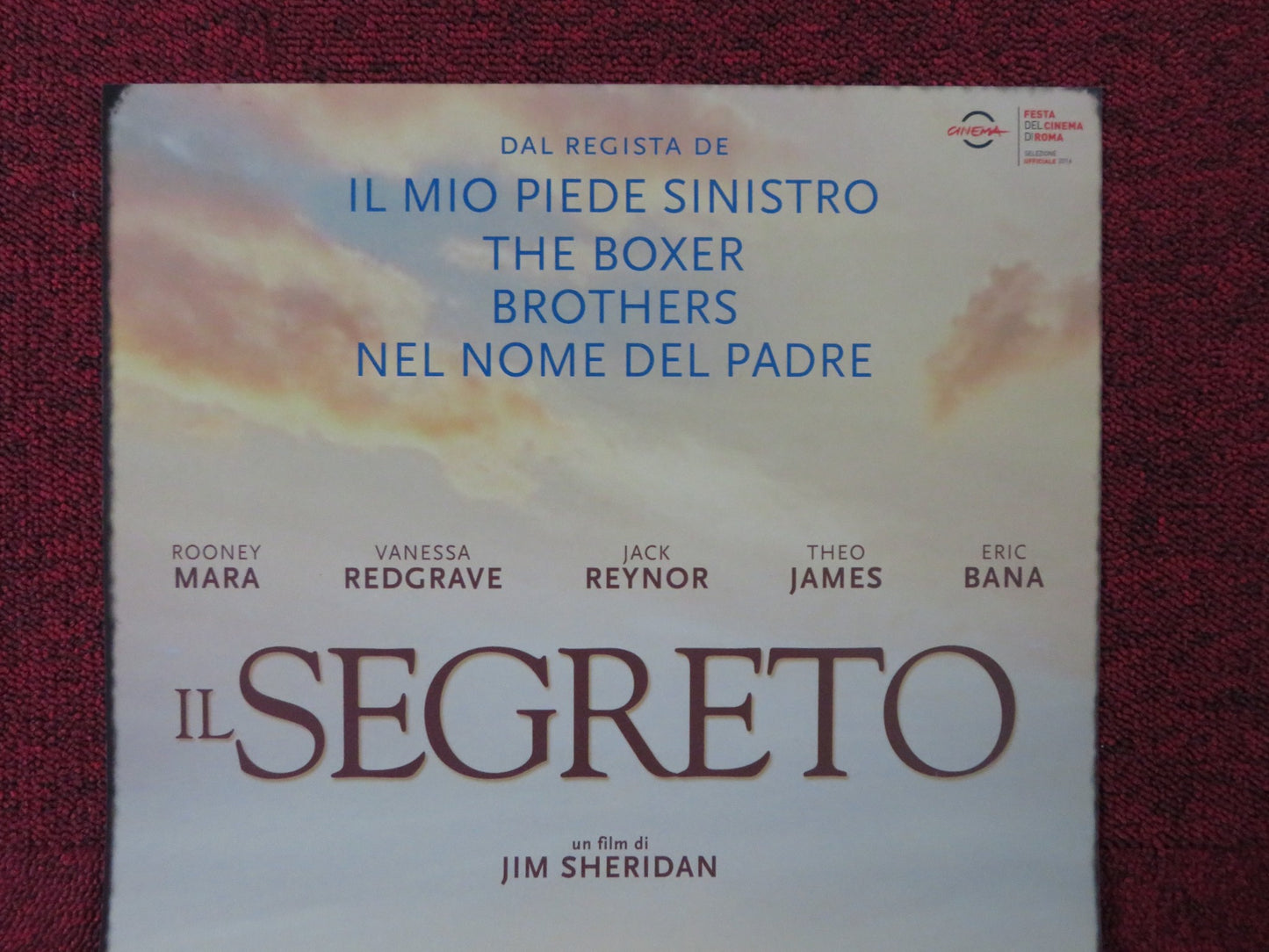 THE SECRET SCRIPTURE ITALIAN LOCANDINA POSTER ROONEY MARA VANESSA REDGRAVE 2016