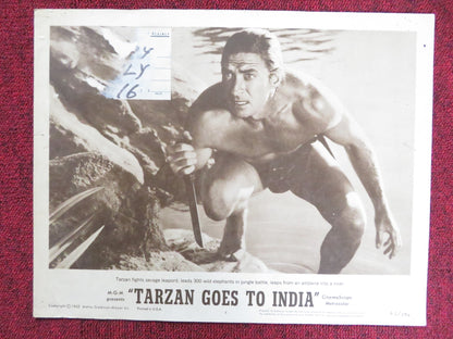 TARZAN GOES TO INDIA US LOBBY CARD FULL SET JOCK MAHONEY SIMI GAREWAL 1962