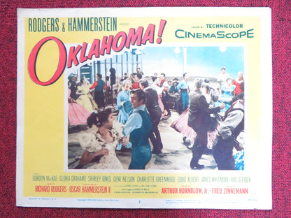 OKLAHOMA! US LOBBY CARD FULL SET GORDON MACRAE GLORIA GRAHAME 1955 =7 LOBBY CARD