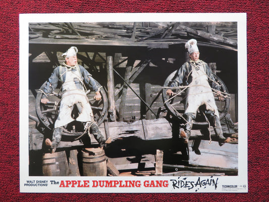 THE APPLE DUMPLING GANG RIDES AGAIN - D US LOBBY CARD DISNEY TIM CONWAY 1979